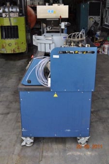 Pemserter, Fastener Engineers insertion machine, 90-100 PSI. @ 22 CFM., American vibratory bowl w/ hopper