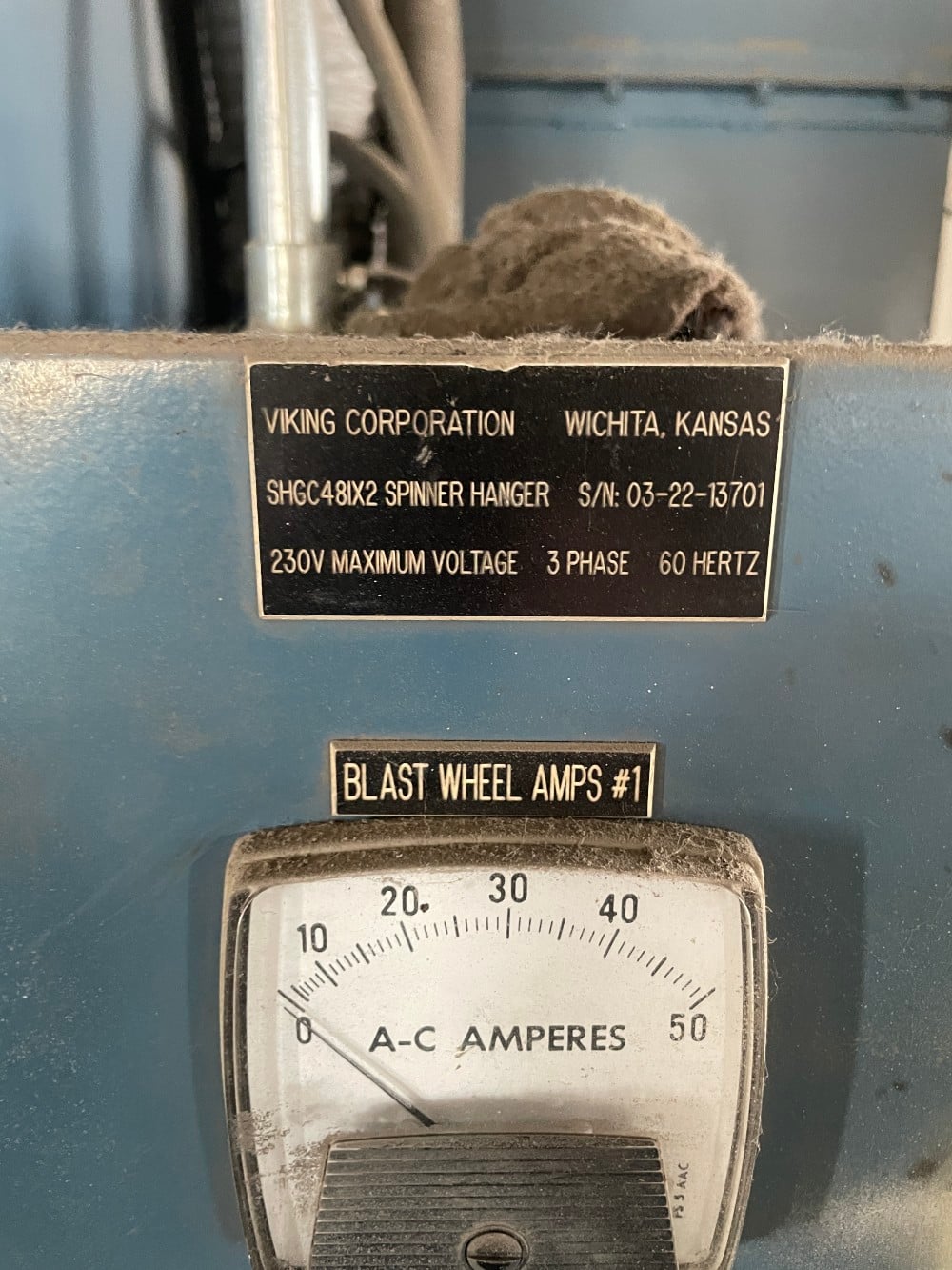 Vikings Corpoartion Vikings Corp #SHGC-48IX2, Spinner Hanger, 230 V Max Volt, 3 Phase 60 Hertz