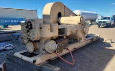 Gaso #2651, Duplex Reciprocating Plunger Pump, 12" stroke, 8" suction x 4" discharge, 236 HP, 85 RPM, 5.05:1