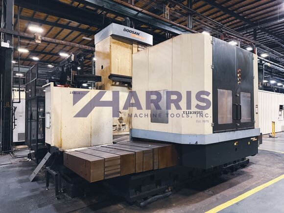 Daewoo Doosan #DBC-110II, CNC Horizontal Boring Mill, 78.7" X, 59.1" Y, 47.2" Z, 55.1" x 70.9" table, 4.33"