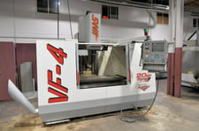 Haas #VF-4, CNC Vertical Machining Center, 50" X, 20" Y, 25" Z, 18" x 52" table, 30 HP, 7500 RPM, 20