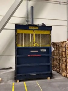 Cram-A-Lot #60, vertical cardboard baler