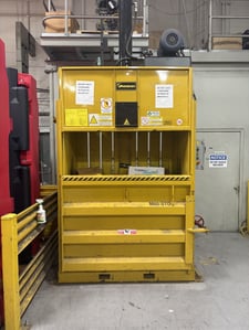 Harmony M60STD Vertical Baler for Paper, Plastics, Aluminum, Non-ferrous Metals, 60" X 24" Feed Opening, 2018