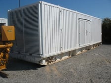 Sound attenuated enclosure, 9' W, 9' H, 33' L, skidded, 20" I-beam runners, 3500 class