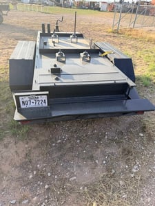 Caterpillar #14k, generator trailer, tandem 7,000 lb. axles, electric brakes, pintle hitch