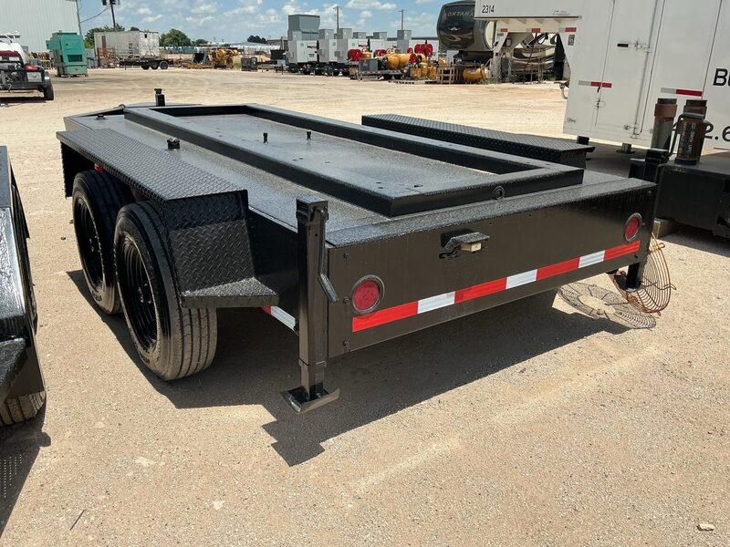 Fidelity Mfg #14k-500Gal, trailer w/500 gallon built-in fuel cell
