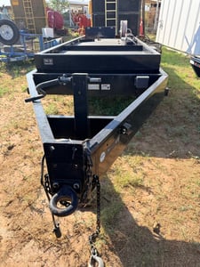 Lodge & Shipley #24000, HD trailer w/large fuel cell
