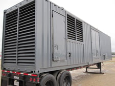 1650 KW MTU #12V4000, diesel generator set, 277/480 Volts, 3-phase, 2322 hours, 1800 RPM, Tier 1, sound