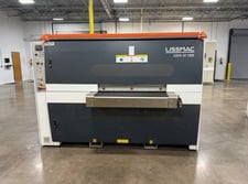 Lissmac #SBM-M1000-B2-60, deburring machine, 39.37" x .787" capacity, 2019