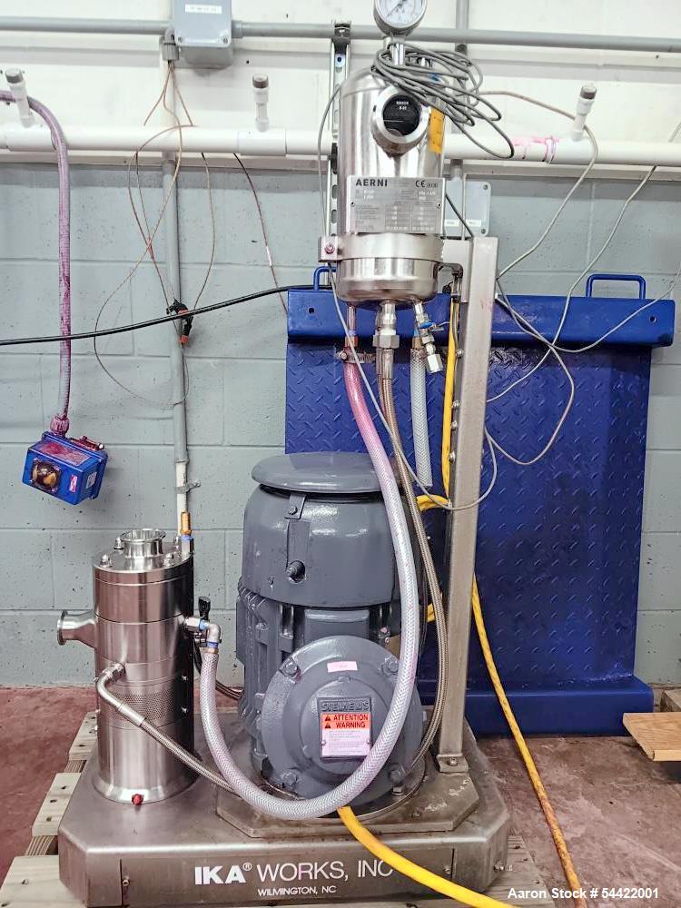 IKA Works #DR-2000/5, Colloid Mill, Stainless Steel, 3-stage high shear disperser, 10 HP, 10 GPM