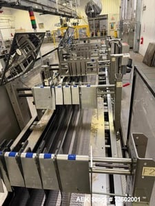 Hartness #2800, Automatic Drop Case Packer, up to 40 cases/min., Allen Bradley Control Logix PLC