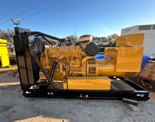 500 KW Caterpillar #C15, diesel generator set, standby, 277-480 Volts, 2024