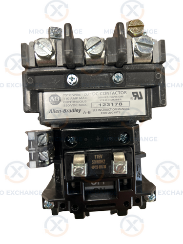Allen-Bradley DC Drive Contactor 1395-123178