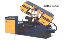12-5/8" x 12-5/8" Beka-Mak #BMSO-320E, automatic horizontal band saw, 144" x 1-1/16" blade, 3 HP, 49-394 FPM