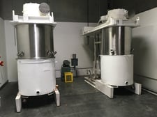 225 gallon Ross #HDM225, double planetary, vacuum, Stainless Steel, jacket tank