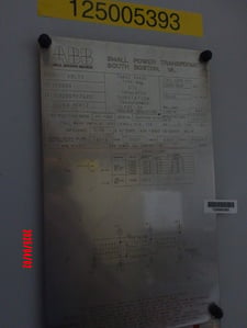 5000/5600 KVA 13200 Delta Primary, 13200Y/7620 Secondary, ABB