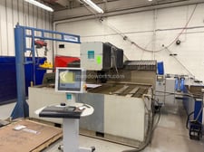 Flow, Waterjet Cutting Machine, 5-Axis, FlowMaster Control, w/ Gorbel gantry crane & Weha material handling
