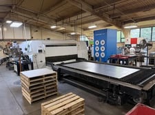 Ermaksan #Fibermak-Momentum-Gen-3, fiber laser, 4000 watt, 6' x 12' table, 120" X, 60" Y, 6" Z, 3/4" mild