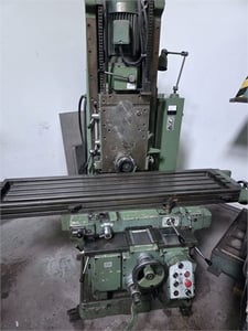 OKK #MH-3P, Horizontal Milling Machine, 14" x 65" table, #50NS, 1600 RPM, 7.5 HP