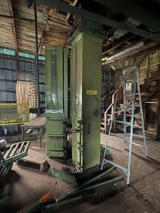 Verville #VP300, (2) 3-Stage Shaving Baggers w/ Bin & Conveyor