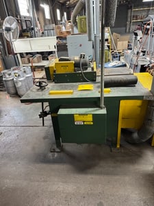 2" Lauderdale Hamilton, Gang Rip Saw, 40 HP, 12" blades, 1-3/4" bore, 40-100 FPM
