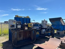Excel #2R63, 2-ram baler, automatic wire tie, 20 HP, 2009