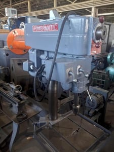 Powermatic #1200, drill press, 125-2000 RPM, 6" spindle travel, #3MT, 19-3/4" x 21-1/4" table, 2 HP, 230 V.