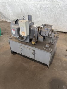 5,000 PSI Tokimec #P16V-FRS-11-CMC-10-J, hydraulic pump, 7 HP, 230/460 V., 1745 RPM