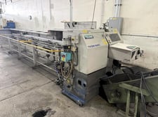 3.5" Tsune #TK5M-90-PL, automatic CNC cold saw, 2.75" square capacity, 1535-4000 RPM, 15 HP, automatic