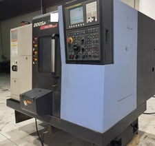 Daewoo Doosan #Lynx-220A, CNC turning center, 20.1" swing, 6" chuck, 1.7" bar, 12.7" length, 6000 RPM, 20 HP