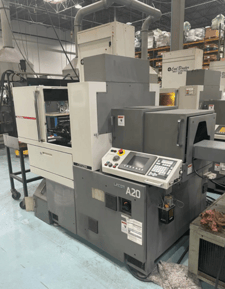 Citizen #A20II, CNC swiss lathe, 3/4" capacity, 8000 RPM, 6000 RPM live tool, sub spindle, 21 tool, Fanuc