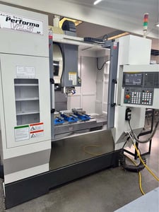 Akira-Seiki #V2.5-XP, CNC vertical machining center, 30" X, 17.5" Y, 20.5" Z, 12000 RPM, CAT-40, 28 automatic