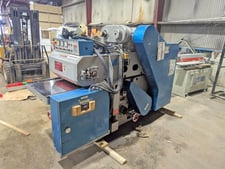 24" x 8" Extend Light #GY-610-S, top and bottom planer, 25 HP top and 20 HP bottom, helical cutterheads