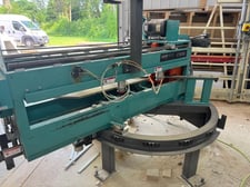 Edgetech #CTS730, countertop saw w/routers, 16" diameter blade, 45" crosscut @ 90°, 5 HP, (4) 1.5 HP router