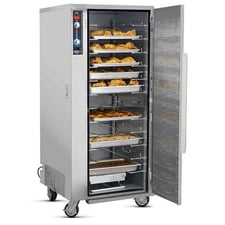 FWE #MTU-12, insulated humidified hot food transport & holding cabinet, (12) tray slide levels, 120 V. 1 Ph.