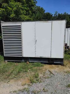 125 KW Cummins Onan #125DGEAL, diesel generator set, 3 Phase, single standby enclosure, 1157.9 hours, tested