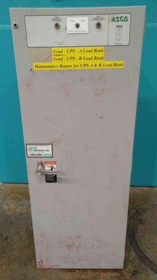 400 Amp. ASCO 940, Automatic Transfer Switch, 480Y/277 Volts, 3 Phase, w/ Control Module