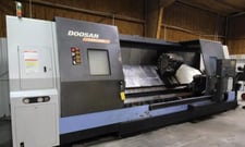 Daewoo Doosan #Puma-800L, CNC lathe, 39.4" swing, 126" centers, 39" chuck, 12.5" bar, Fanuc 21i-TB, 60 HP