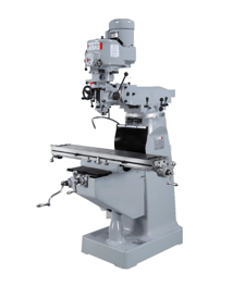 Ganesh #GMV-2F, vertical knee mill, 9" x 50" table, 3 HP, R-8, one shot lube, NEW