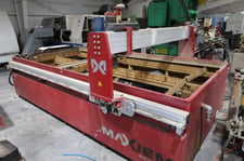 Omax #Maxiem-1530, waterjet cutting system, 10' x 5' table, 40 HP, 50,000 PSI, Intellimax PC control, 2013