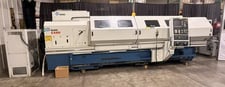 27" x 118.1" Romi #C680, CNC 2-Axis flat bed lathe, 20" 3-jaw chuck, 4.01" bore, A2-11, Siemens 802D, Dorian