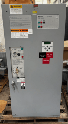 400 Amp. ASCO #7000-Series, E7ATBC3400N5XC, automatic transfer switch with bypass isolation, type 1 indoor