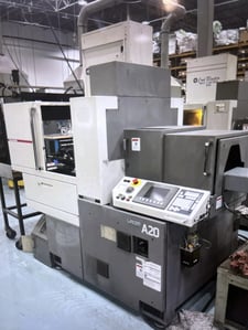 Citizen #A20-VII, swiss lathe, 0.79" capacity, 6.5" length, 8000 RPM, 21 tools, magazine barfeed, high