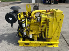 130 HP John Deere #4045HF285, Power Unit w/ Radiator & Air Cleaner, 86-93 KW @ 2200 RPM, 18,000 hours, 2011