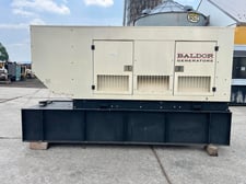 200 KW Baldor #IDLC200-3JD, Diesel Generator, 68 liter John Deere Engine, 120/208 Volts, 1800 RPM, circuit
