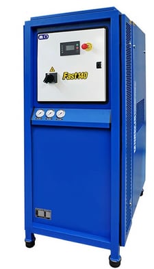 14 cfm, 5000 psi, Fast140 #AC94514-VE1, Vertical Electric High Pressure Air Compressor, 10 HP, 650 RPM, 1PH