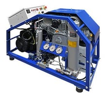 6 cfm, 5000 psi, Fast60 #AC94560-PE3, Portable Electric High Pressure Air Compressor, 5 HP, 850 RPM, 3PH, New