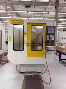 Fanuc #Robodrill-a-T14iA, CNC drill & tapping center, 4-Axis, 14 ATC, Fanuc 16i-M control, 4th axis table
