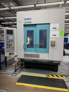 Brother #TC-32A, CNC tapping center, 21 ATC, 2-pallet, Brother CNC control, 230 V., 2001
