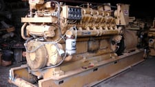 1050 KW Caterpillar #D399, 1200 RPM,.7PF., 1500 KVA, 1445 amps, 480/600 Volts, 718 hours (8 available)